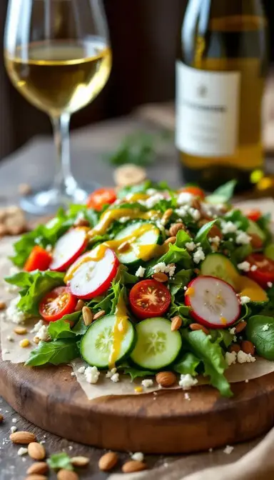 Crisp Green Salad: Tips for Perfect Texture & Zesty Vinaigrette